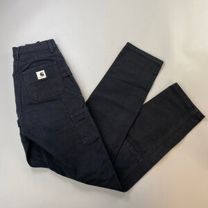 Carhartt Pants Women 25 Black W Miggy Double Knee Boyfriend Carpenter Utility